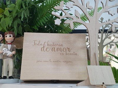 cajas madera personalizadas a láser