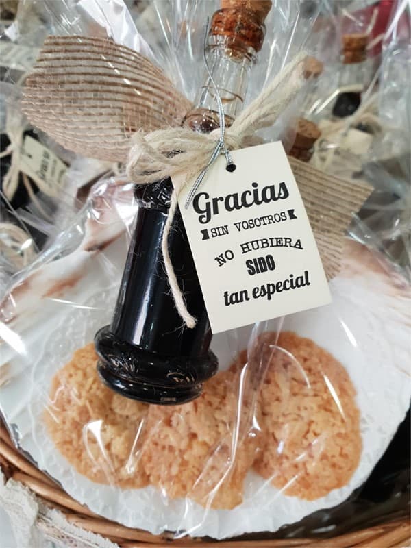 Detalles personalizados para bodas en Santiago
