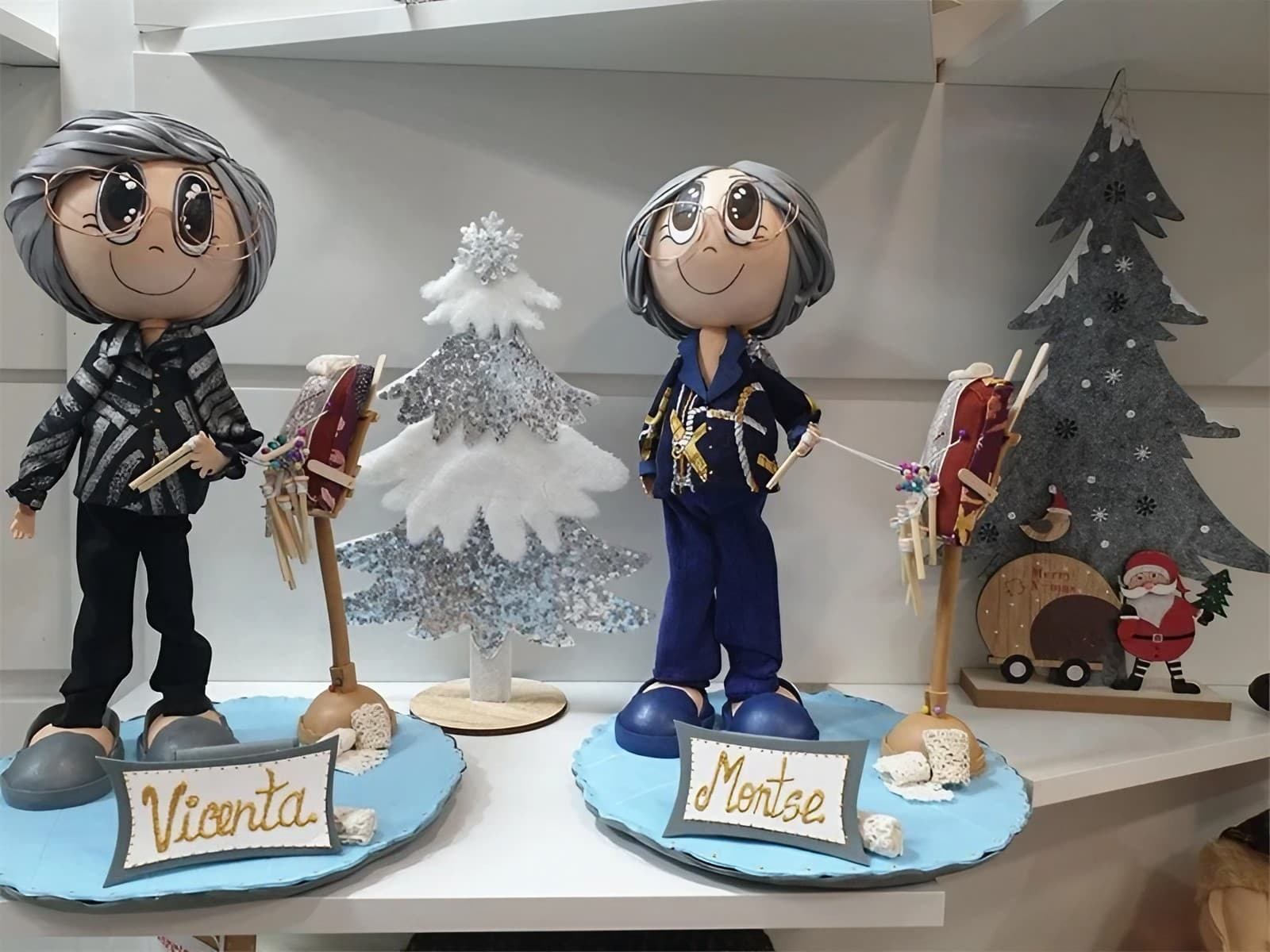 Fofuchas artesanales en Santiago