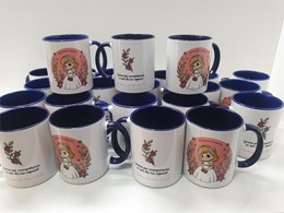 Taza con motivos comunión 